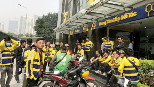 be nói gì sau khi gặp các tài xế áo vàng đình công phản đối chính sách "ăn chia"?