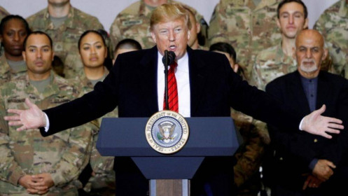 Tổng thống Mỹ Donald Trump bất ngờ thăm Afghanistan
