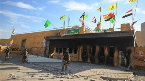 Iraq: Nổ lớn nghi tấn công tên lửa vào Đại sứ quán Mỹ ở Baghdad