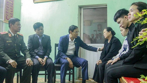 Truy tặng 3 chiến sĩ hy sinh ở Đồng Tâm Huân chương Chiến công Hạng Nhất