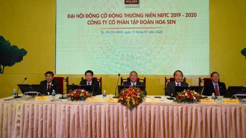 Chủ tịch Lê Phước Vũ: Hai tháng mới tới trụ sở Hoa Sen 1 - 2 lần