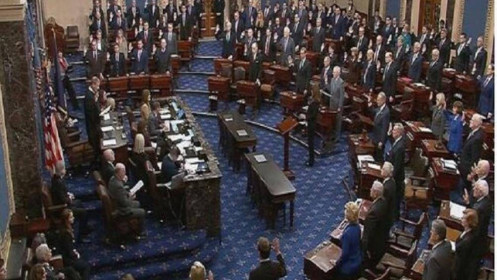 Đang diễn ra phiên tòa luận tội Tổng thống Trump, nước Mỹ nín thở chờ "địa chấn"