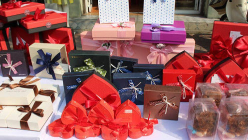 Thị trường quà tặng online lên ngôi dịp Valentine