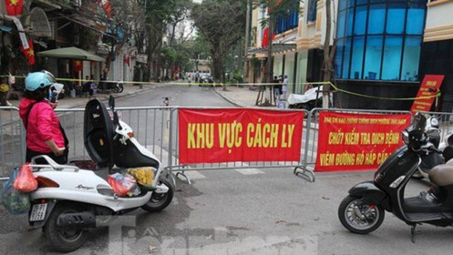 Chủ tịch Hà Nội cho phép gỡ bỏ cách ly phố Trúc Bạch từ chiều 20/3