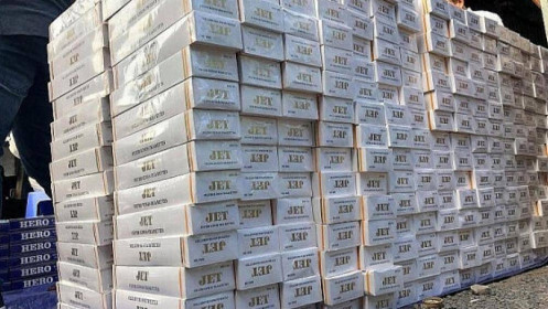 Bắt giữ hơn 3 triệu bao thuốc lá lậu, lớn nhất từ trước đến nay