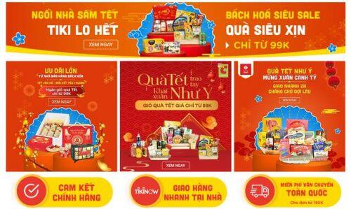 Shopee, Lazada, Tiki, Sendo... chạy đua mùa Tết Canh Tý