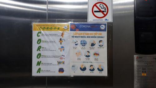 Dân chung cư chủ động phòng, chống virus Corona
