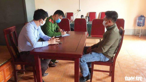 Không đeo khẩu trang còn lên mạng thách thức ‘thằng nào dám phạt tao’