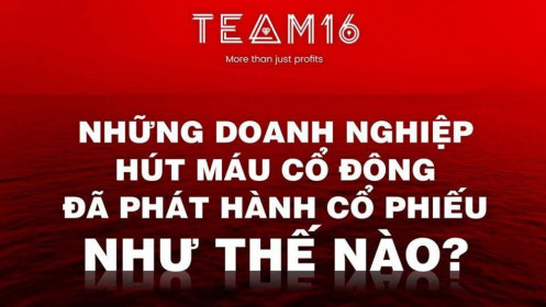 Doanh nghiệp "hút máu" cổ đông đã phát hành cổ phiếu như thế nào?
