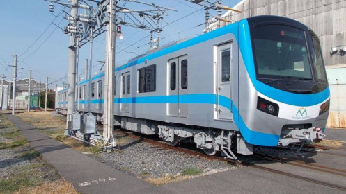 Đoàn tàu của tuyến Metro số 1 (Bến Thành – Suối Tiên) có thể về Việt Nam trong quý II