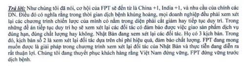 FPT: Đánh giá kết quả tháng 4