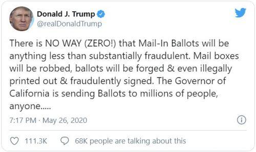 Vì sao ông Trump bị Twitter dán nhãn "gây hiểu lầm" trên tweet?