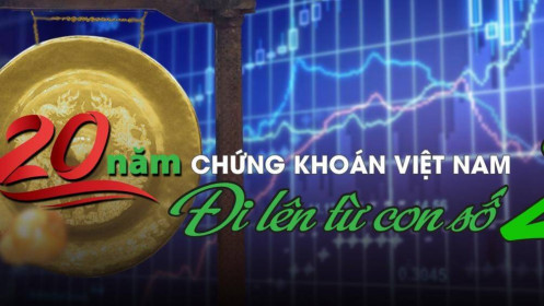 20 năm đi lên từ 2 mã chứng khoán đầu tiên