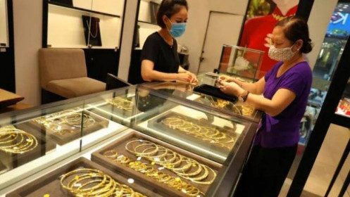 Giá vàng tiếp tục giảm gần 1 triệu đồng/lượng