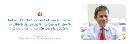‘Tôi vẫn nhớ đi lưu ký dạo từng bưu điện để tìm người bán cổ phiếu SAM’