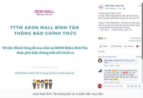 Thực hư thông tin bệnh nhân COVID-19 số 450 trốn viện và từng đi siêu thị Aeon Mall?