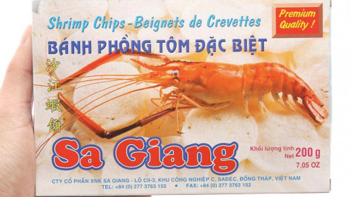 Vĩnh Hoàn muốn chi hàng trăm tỷ thâu tóm Bánh phồng tôm Sa Giang