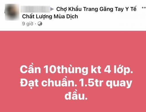 Chợ khẩu trang tấp nập, "dậy sóng" khi có ca nhiễm Covid-19 mới
