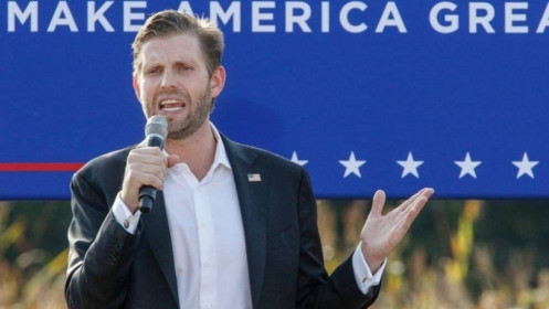 Con trai TT Trump 'dằn mặt' phe Cộng hòa