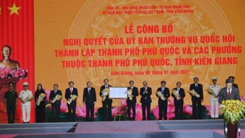 Chính thức thành lập TP. Phú Quốc
