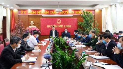 Tăng 2 ca mắc Covid-19, huyện Mê Linh kích hoạt 884 tổ giám sát cộng đồng phòng, chống dịch