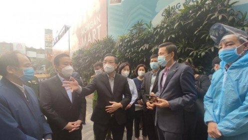Kiểm tra toà nhà 88 Láng Hạ, Chủ tịch Hà Nội ra chỉ đạo 'nóng'