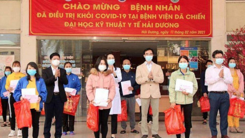 46 bệnh nhân Hải Dương khỏi Covid-19