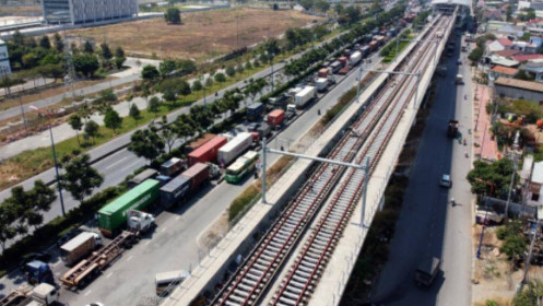 Tuyến Metro số 1 TP HCM lùi mốc vận hành thương mại sang 2022