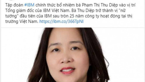 Ấn tượng nữ tướng Việt vào Top lãnh đạo tập đoàn toàn cầu