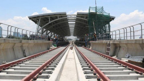 Tuyến Metro số 1 TP HCM lùi mốc vận hành thương mại sang 2022