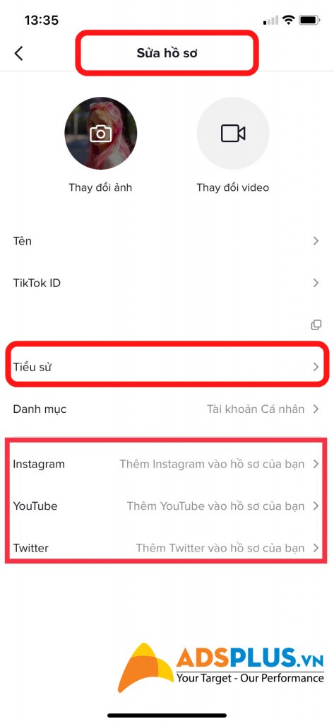Gắn link vào TikTok giúp phát triển đa kênh