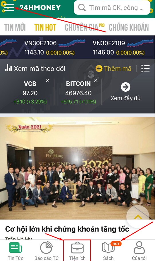 24hMoney xin gửi lời cảm ơn chân thành và sâu sắc nhất tới Quý khách hàng đã đồng hành cũng như ủng  ...