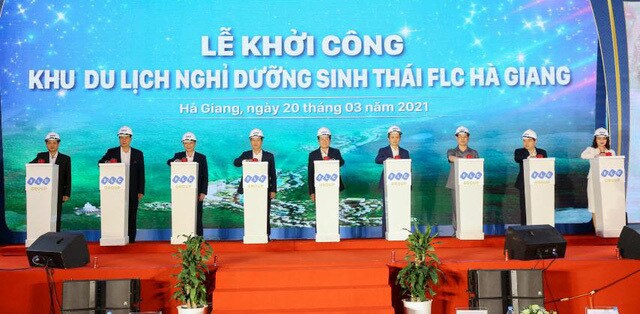 Khởi công Khu du lịch nghỉ dưỡng sinh thái FLC Hà Giang