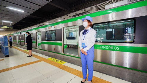 Đường sắt Cát Linh - Hà Đông sẽ vận hành thương mại cuối tháng Tư