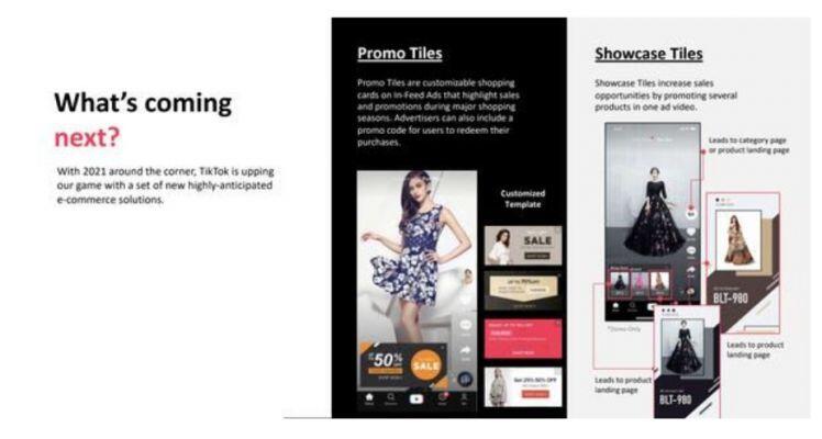 Ứng dụng TikTok bắt đầu thử nghiệm quảng cáo hiển thị và mua sắm