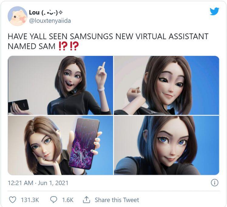 SAMSUNG hé lộ trợ lý ảo SAM sắp được ra mắt