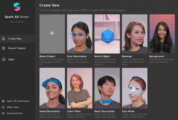 Cách tạo Filter AR với Spark AR Studios