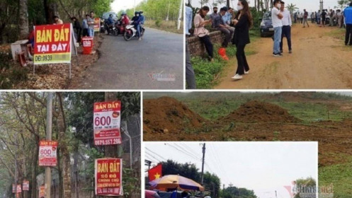 Sốt ảo 'xì hơi' đất nền tụt đỉnh, méo mặt cắt lỗ nửa tỷ vẫn khó bán