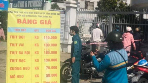 Thịt heo rẻ tại nguồn, đắt tại TP HCM