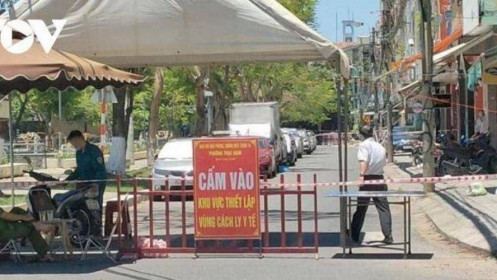 Số F0 trong ngày tại Đà Nẵng lần đầu tiên tăng lên 3 con số