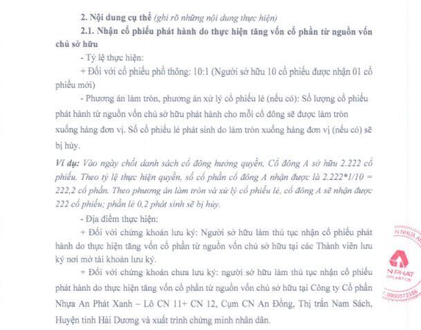 Nhựa An Phát Xanh sắp phát hành gần 30 triệu cổ phiếu, tăng vốn lên gần 3.264 tỷ đồng