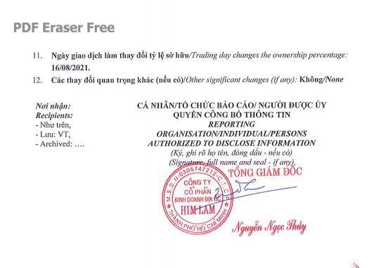 DIC Corp (DIG): Địa ốc Him Lam đã bán xong 10 triệu cổ phiếu