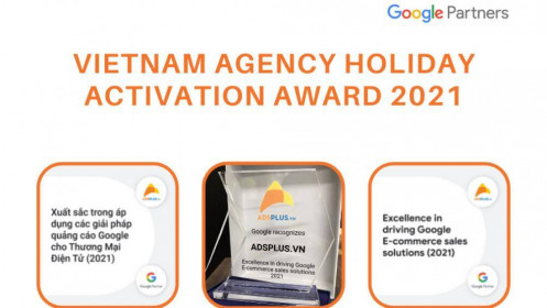 Google công bố giải thưởng Vietnam Agency Holiday Activation Award 2021