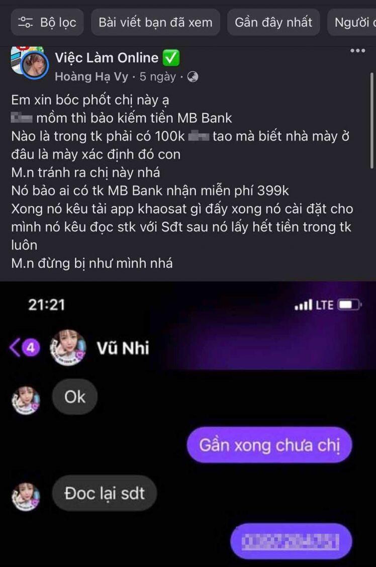 Tìm việc làm qua mạng coi chừng bị quỵt hết tiền