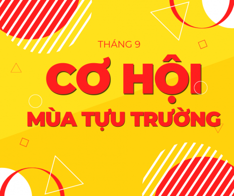 CƠ HỘI MÙA TỰU TRƯỜNG – CHÚ Ý 3 MÃ CỔ PHIẾU SAU. Mùa tựu trường, nhu cầu phía sau những lạc quan... 