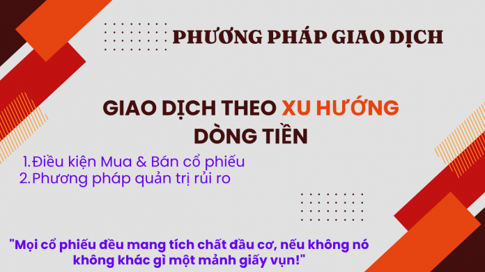 PHƯƠNG PHÁP GIAO DỊCH THEO XU HƯỚNG DÒNG TIỀN!. Phương pháp này bao gồm 2 phần:. 1. Điều kiện mua &  ...