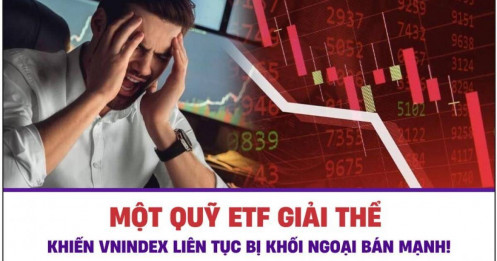 Một quỹ ETF giải thể khiến VNINDEX liên tục bị khối ngoại bán mạnh - Vnindex chờ tín hiệu tốt từ CPI Mỹ