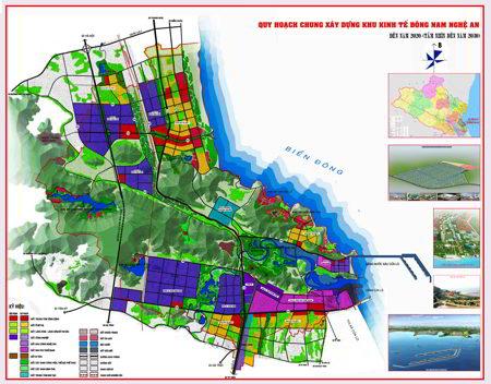 Việc quy hoạch chung xây dựng KKT Đông Nam Nghệ An đã trải qua 12 năm
