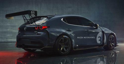 Phiên bản xe đua thể thao Mazda3 TCR 2020 được thiết kế bởi Mazda Design America ở Irvine, California.  ...