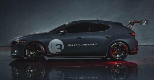 Phiên bản xe đua thể thao Mazda3 TCR 2020 được thiết kế bởi Mazda Design America ở Irvine, California.  ...